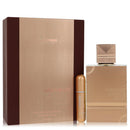 Al Haramain Amber Oud Gold Edition Extreme by Al HaramainGift Set 6.7 oz 6.7 Pure Perfume Spray + 0.34 oz Refillable SprayWomen(cologne, perfume, fragrance)