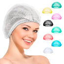 Disposable Mob Cap 21 Inches. Pack of 100 Polypropylene White Disposable Bouffant Caps Medical. Bouffant Hair Nets Food Service Disposable. Disposable Hair Cap for Beauty and Tattoo Salons