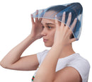 1000 Pack Blue Micro Nylon Hairnets 18' Size Disposable Hairnets with Elastic Edge Mesh. Stretchable Hairnet Caps for Food Service, Cooking. Lightweight and Breathable Hair Nets for Women