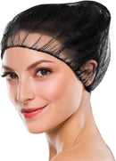 Disposable Hair Net 21", Pack of 100 Bouffant Caps Disposable with Stretchy Band, Thin Nylon Bouffant Hair Nets, Breathable Lightweight Hairnets for Work, Unisex Disposable Hair Nets Food Service