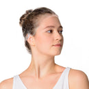 Disposable Nylon Hair Nets 21". Pack of 144 White Invisible 1/8" Aperture Hairnets Caps with Elastic Edge Band. Stretchable Head Covers for Cooking, Food Service. Lightweight, Breathable.