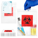 Biohazard Specimen Bags, 8 x 10 Inch. Pack of 1000 Clear Zipper Specimen Bags. 3 Wall Polyethylene Specimen Bag. 2 Mils Specimen Biohazard Bag. Biohazard Transport Bag. Biohazard Plastic Bags
