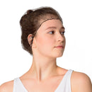 Disposable Nylon Hair Nets 28" in Bulk. Pack of 1440 Dark Brown Invisible 1/4" Aperture Hairnets with Elastic Band. Stretchable Head Covers for Cooking, Food Service. Lightweight, Breathable.