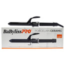 Porcelain Ceramic Spring Curling Iron - BP100SUC - Black by BaBylissPRO for Unisex - 1 Inch Curling Iron