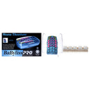 Nano Titanium Coated 30 Roller Set - BABNTHS40 by BaBylissPRO for Unisex - 46 Pc 8 Jumbo Rollers, 8 Large Rollers, 8 Medium Rollers, 6 Small Rollers, 15 Butterfly Clips, Storage Pouch