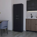 Cameron Pantry Cabinet with 4 doors and 5 hidden shelves
