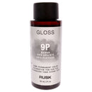 Deepshine Gloss Demi-Permanent Color - 9P Silver by Rusk for Unisex - 2 oz Hair Color