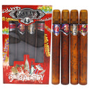 Cuba City by Cuba for Women - 4 Pc Gift Set 1.17oz Hollywood, 1.17oz Vegas, 1.17oz Miami, 1.17oz New York