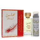 Lattafa Mahasin Crystal by LattafaEau De Parfum Spray with 1.7 oz Deodorant Spray 3.4 ozWomen(cologne, perfume, fragrance)