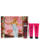 Paris Hilton by Paris HiltonGift Set -- 3.4 oz Eau De Parfum Spray + 3 oz Body Lotion + 3 oz Shower Gel + .34 oz  Mini EDP SprayWomen(cologne, perfume, fragrance)